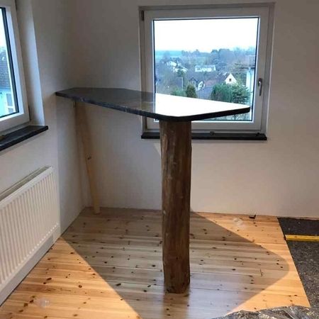 Tischplatte individuell nach Kundenwunsch angefertigt